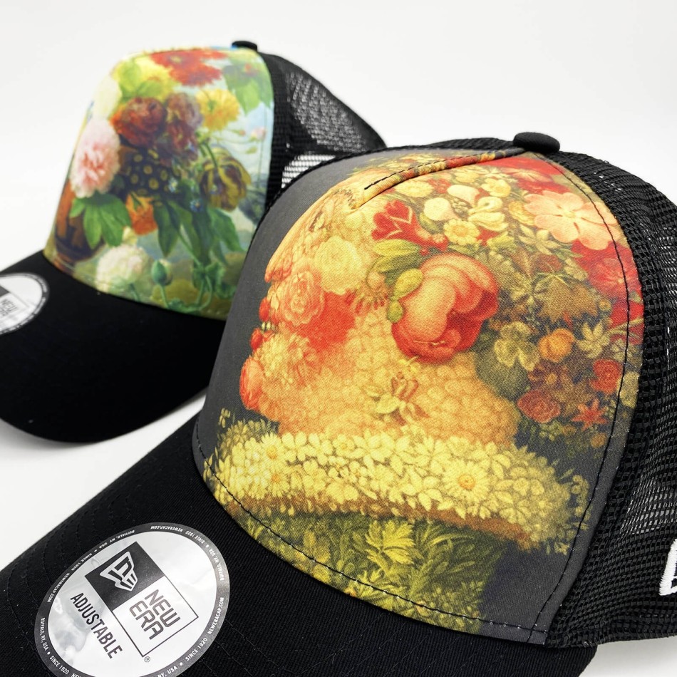 Trucker A-Frame Cap "Het Louvre (Caps) New Era chez FrenchMarket