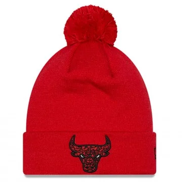 Gorro con pompón de los Chicago Bulls (Gorros) New Era chez FrenchMarket