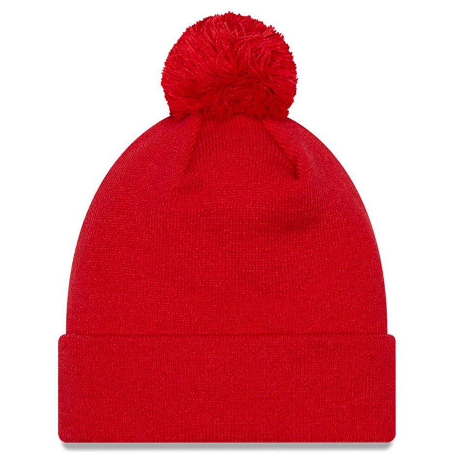 NEW ERA | Chicago Bulls Infill Pompom Beanie röd