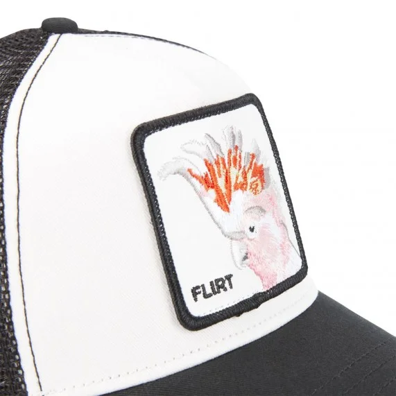 Trucker Cap Kakadu "The Flirty Bird" (Cap) Goorin Bros auf FrenchMarket