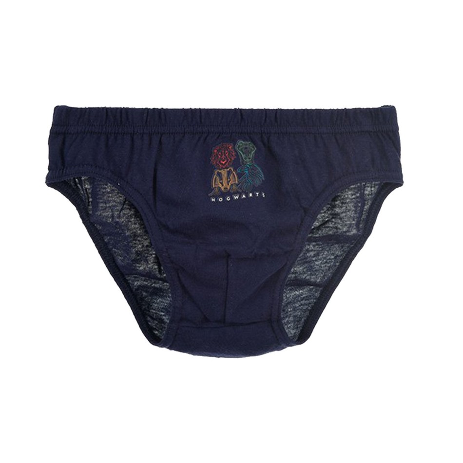 Harry Potter Cotton Boy's 3-Pair Pack - Children's Underwear Hogwarts Official Licence