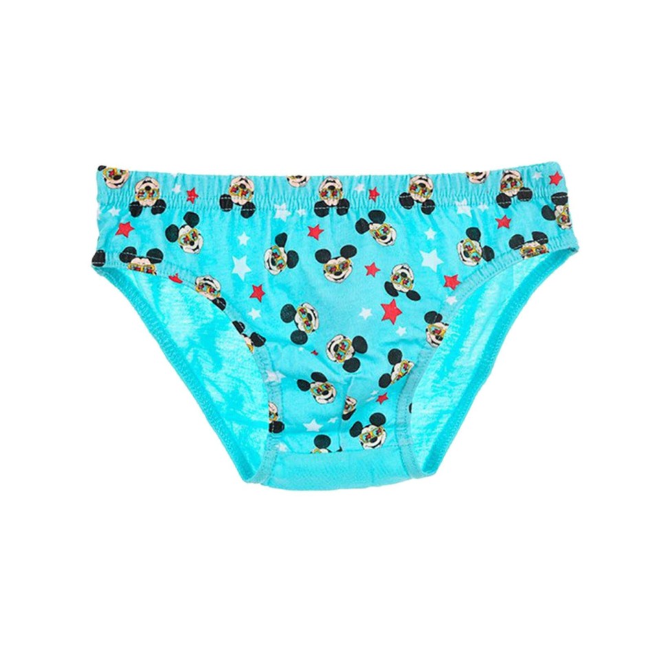 DISNEY Mickey - 3 st kalsonger för pojkar - 100 % Oekotex-bomull