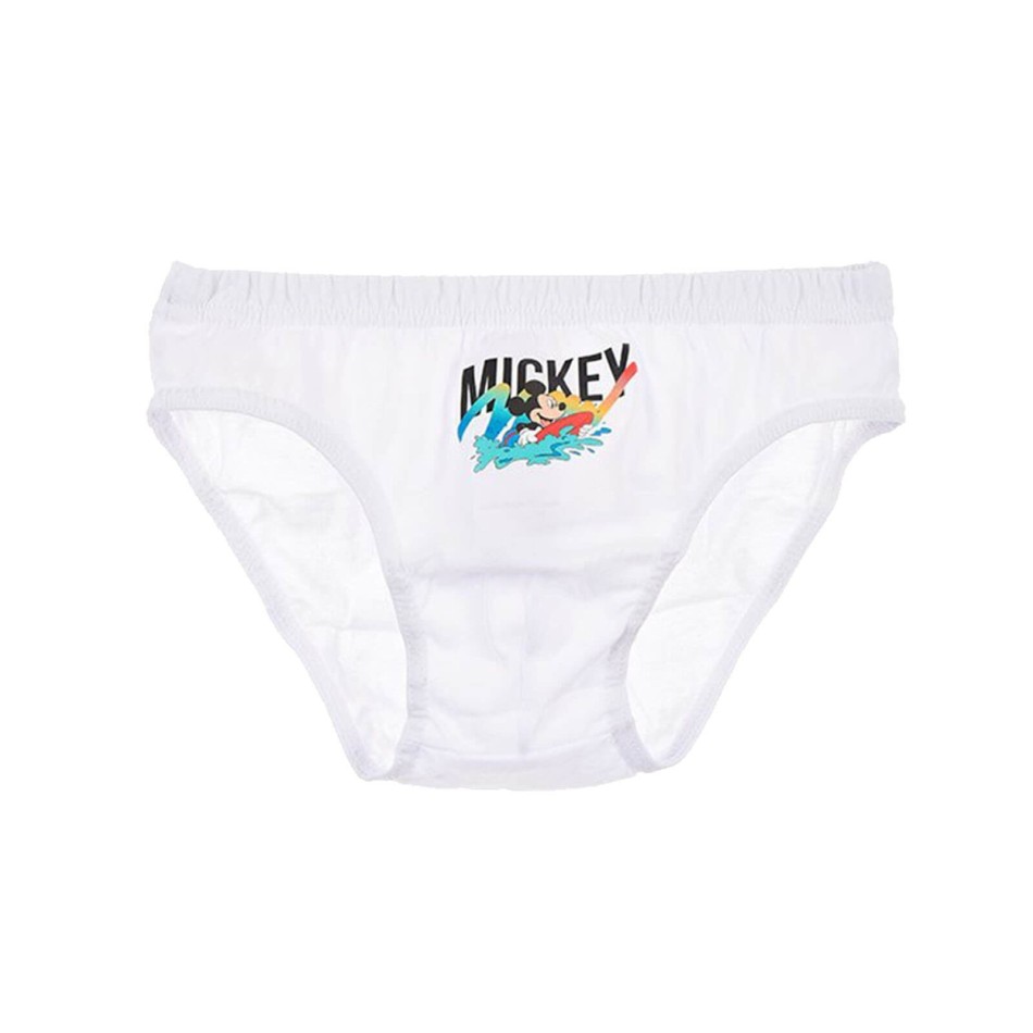 Lot de 3 Slips Coton Garçon DISNEY Mickey (Slips) French Market chez FrenchMarket