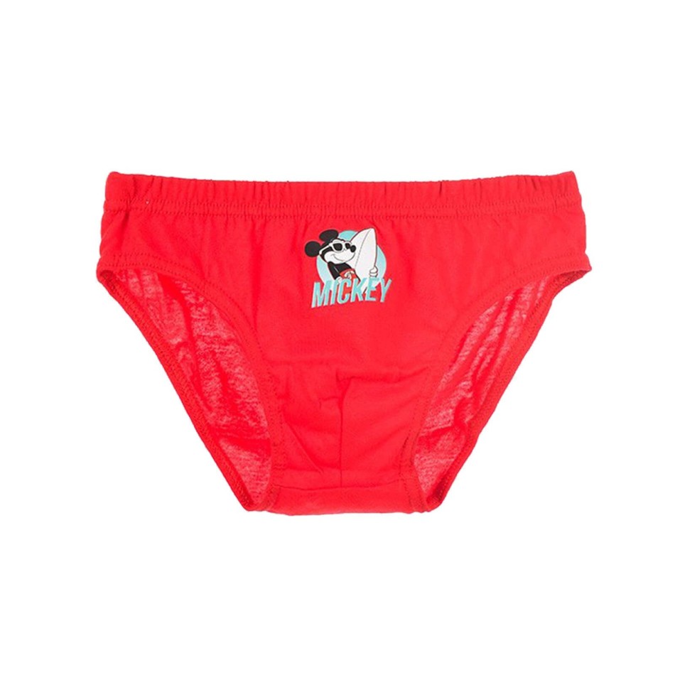Lot de 3 Slips Coton Garçon DISNEY Mickey (Slips) French Market chez FrenchMarket