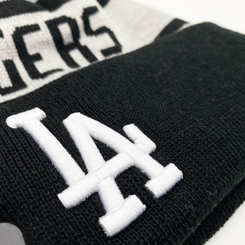 New Era Los Angeles Dodgers Jake Cuff Beanie Pompom MLS