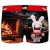 Mannen Boxershorts Rabbids Kerstmis Special (Herenboxershorts) Freegun chez FrenchMarket