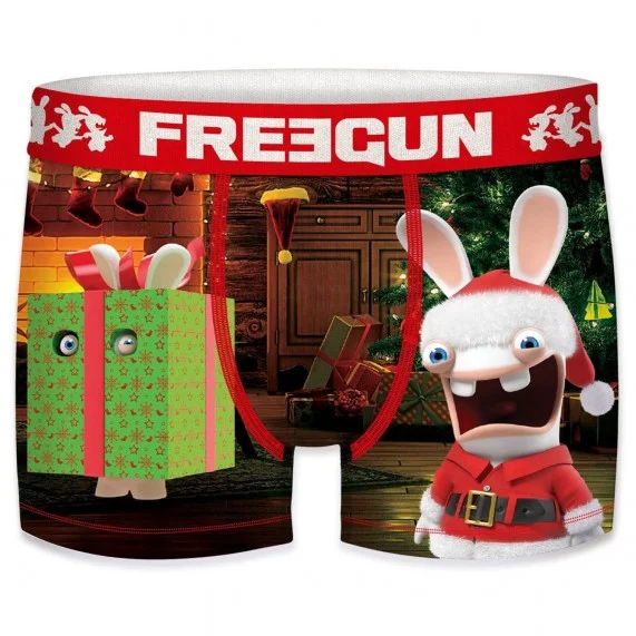 Boxer da uomo Rabbids Christmas Special (Boxer da uomo) Freegun chez FrenchMarket