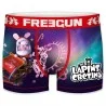 Mannen Boxershorts Rabbids Kerstmis Special (Herenboxershorts) Freegun chez FrenchMarket