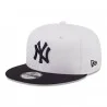 9FIFTY Cappello New York Yankees Corona Bianca (Berretto MLB) New Era chez FrenchMarket