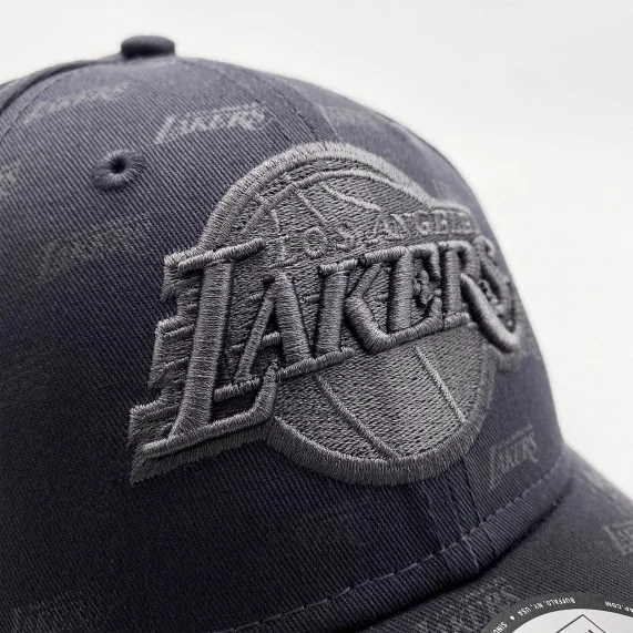 Casquette 9FORTY Los Angeles Lakers Monogram Gris (Caps) New Era on FrenchMarket