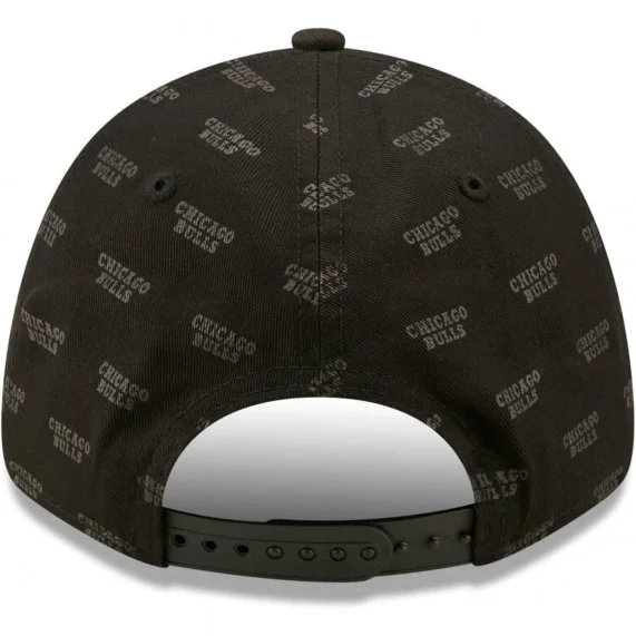 9FORTY Chicago Bulls Monogram Cap Nero NBA (Cappello NBA) New Era chez FrenchMarket