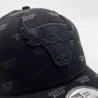 9FORTY Chicago Bulls Monogram Cap Nero NBA (Cappello NBA) New Era chez FrenchMarket