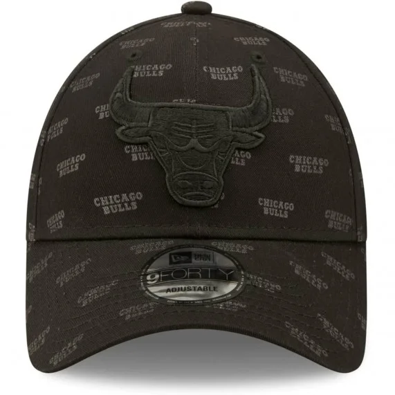 Gorra 9FORTY Chicago Bulls Monogram Negro NBA (Gorra de la NBA) New Era chez FrenchMarket