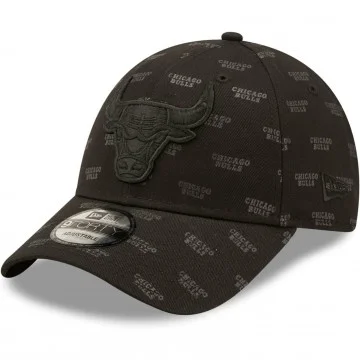 9FORTY Chicago Bulls Monogram Cap Nero NBA (Cappello NBA) New Era chez FrenchMarket