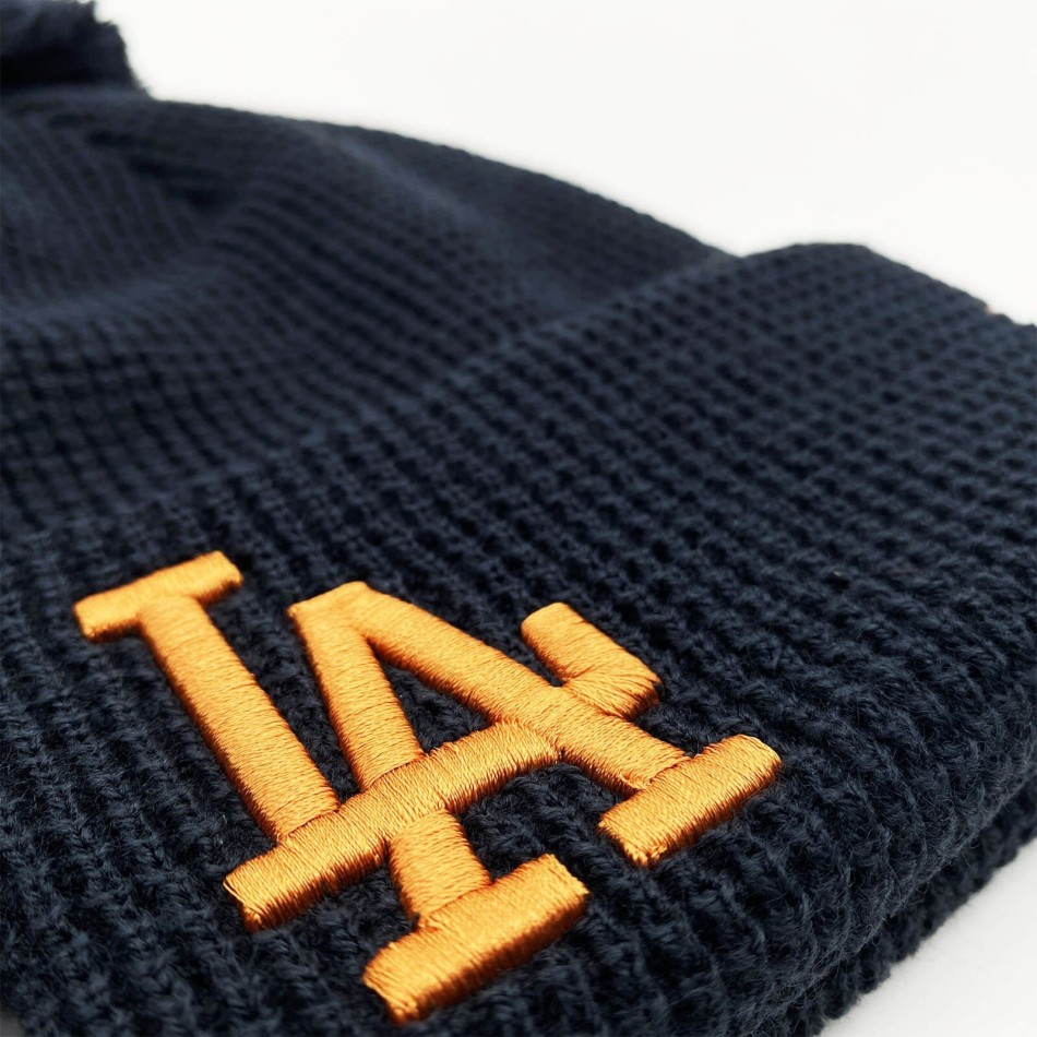 Bonnet Los Angeles Dodgers Team Pop Bobble MLB (Bonnet MLB) New Era chez FrenchMarket