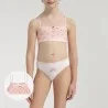 Set of 2 Girls Stretch Cotton Bras "The Pockets (Bras) Dim on FrenchMarket
