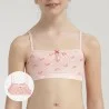 Set of 2 Girls Stretch Cotton Bras "The Pockets (Bras) Dim on FrenchMarket