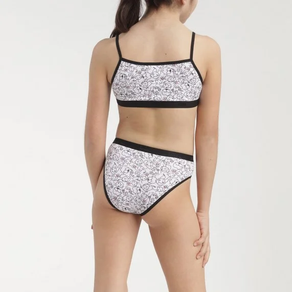 Doppelpack BHs "Les Pockets" für Mädchen aus Baumwolle mit Stretch-Anteil (BHs) Dim auf FrenchMarket