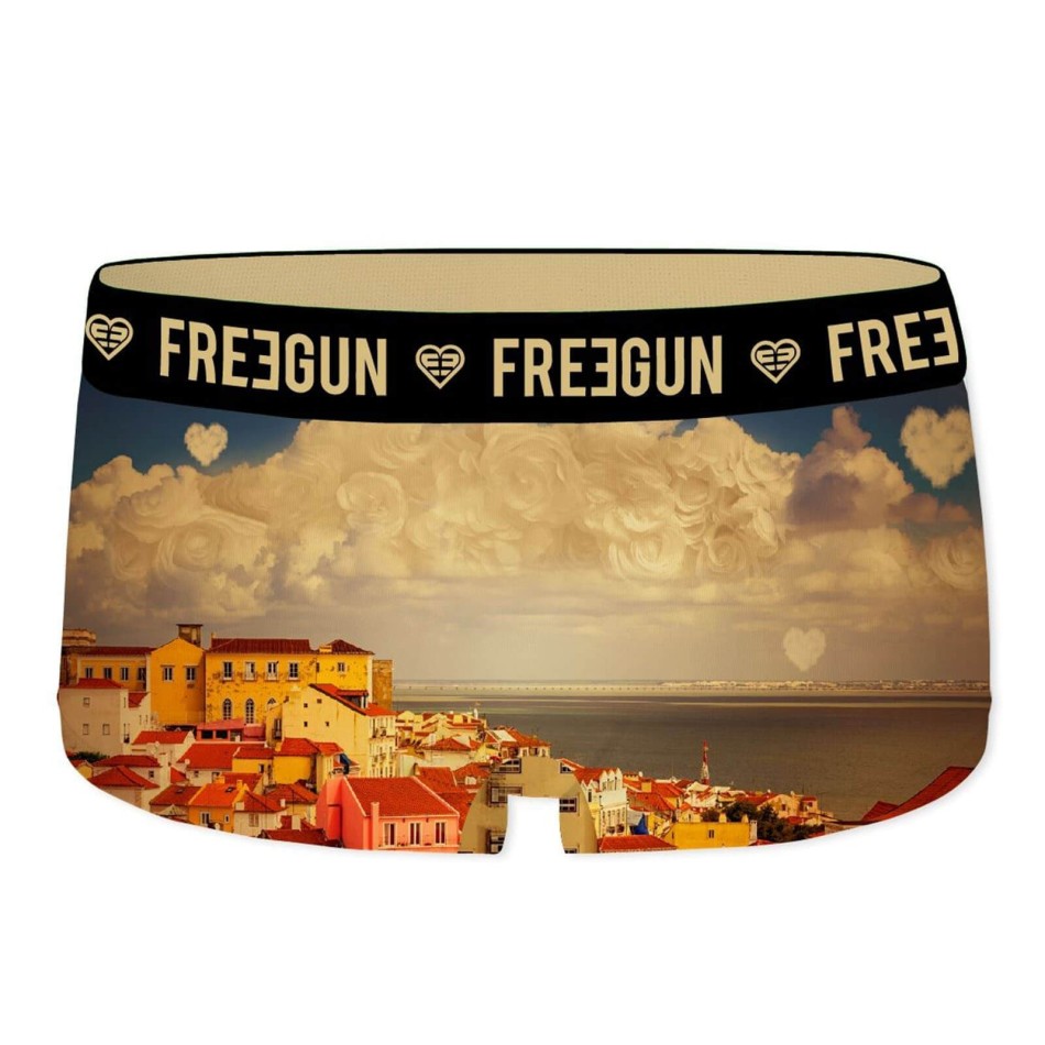 Lot de 4 boxers FREEGUN Fille Pack Rock