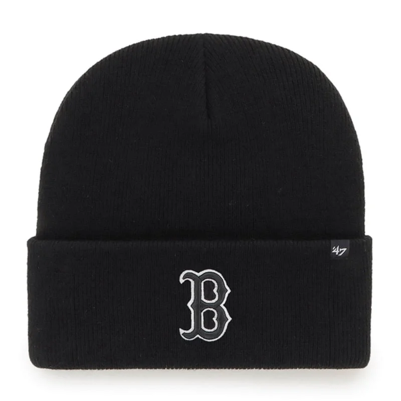 '47 Brand - Bonnet MLB Boston Red Sox Haymaker Noir Taille Unique