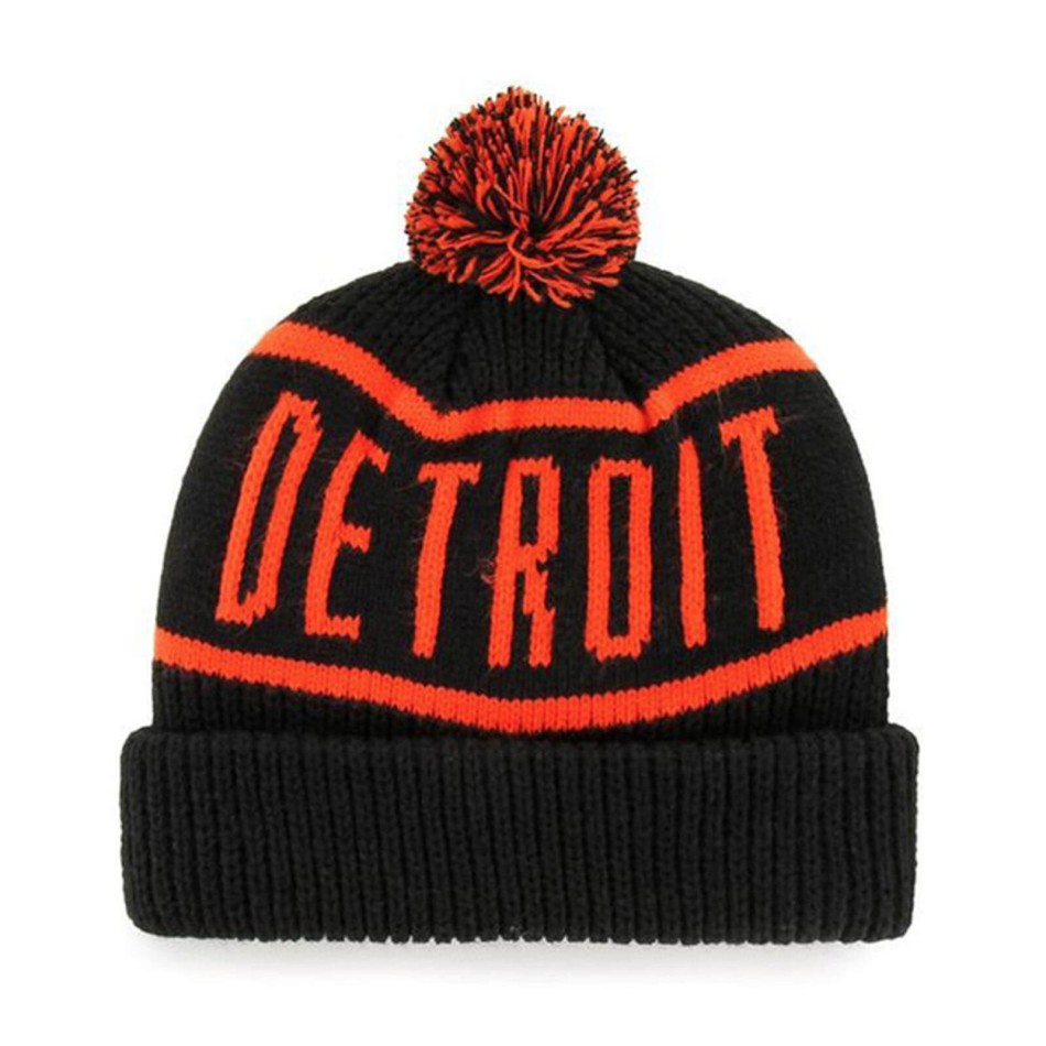 MLB Detroit Tigers Calgary Cuff Knit (Beanie) '47 Brand on FrenchMarket