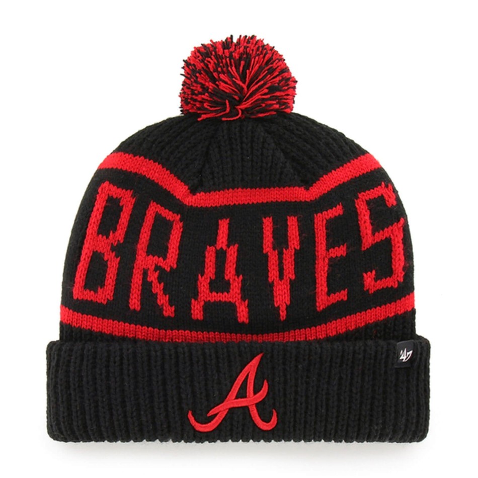 Mütze MLB Atlanta Braves Calgary Cuff Knit (Mützen) '47 Brand auf FrenchMarket
