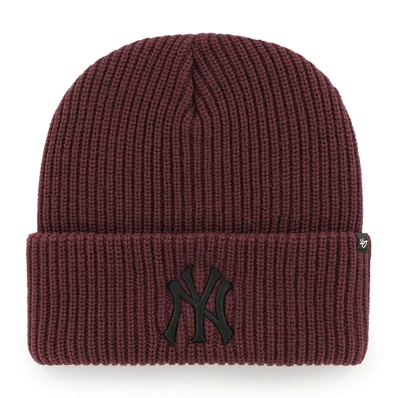 '47 Brand - Bonnet MLB New York Yankees Upper Cut Bordeaux Taille Unique