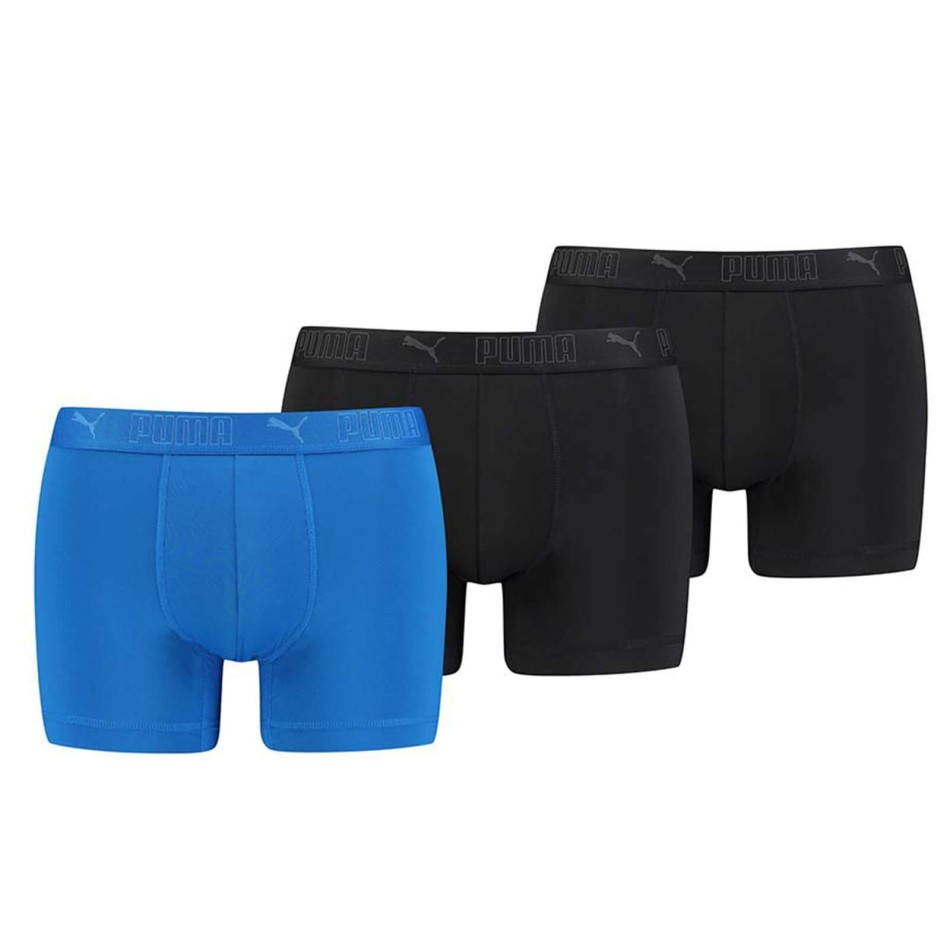 PUMA Paket med 3 boxershorts i mikrofiber för män