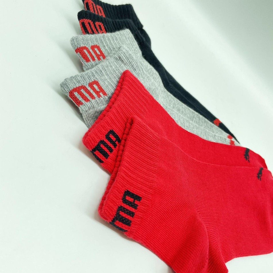 Pack de 6 Paires de Chaussettes Quarter (Chaussettes de sport) PUMA chez FrenchMarket