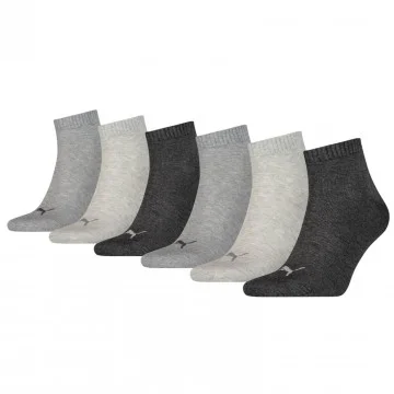 Pack of 6 Pairs of Quarter...