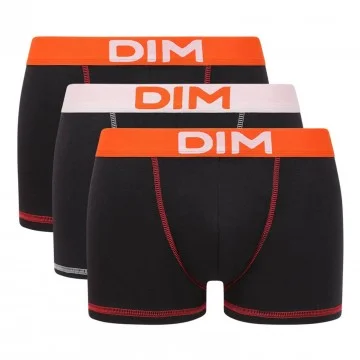 Set van 3 gemengde & gekleurde boxers voor mannen (Herenboxershorts) Dim chez FrenchMarket