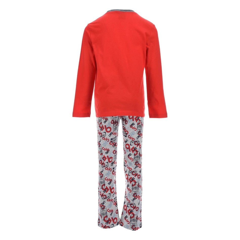 DISNEY PIXAR Lång pyjamas för pojkar "Lightening McQueen"