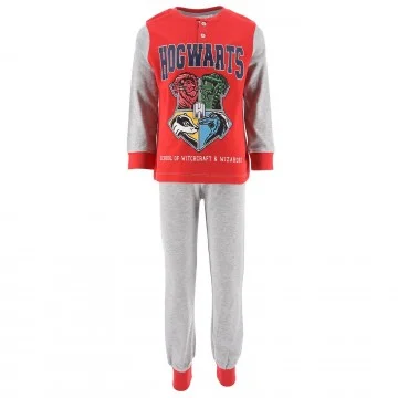Pijama largo de algodón para niño de Harry Potter "Colegio Hogwarts (Conjuntos de pijama) French Market chez FrenchMarket