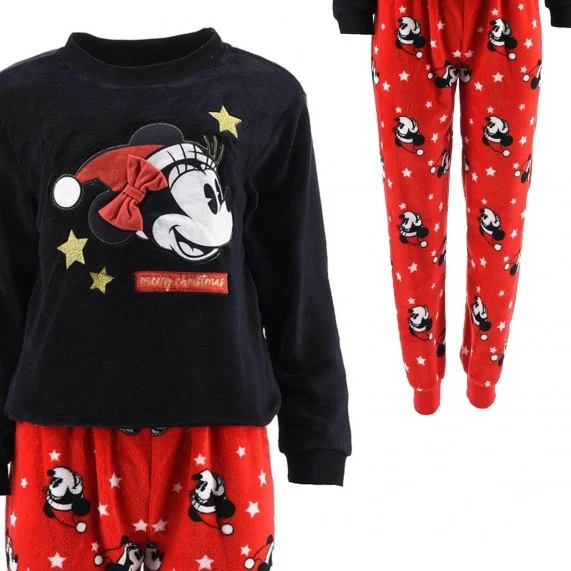 Minnie Mouse - Ensemble Pyjama Femme Polaire "Merry Christmas" (Ensembles de Pyjama) French Market chez FrenchMarket