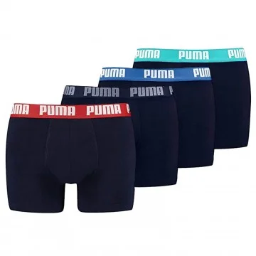 Pack de 4 Boxers Homme Coton BASIC (Lot boxers Homme) PUMA chez FrenchMarket