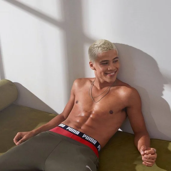 Boxers para hombre BASIC de algodón 6 paquetes (Calzoncillos para hombre) PUMA chez FrenchMarket