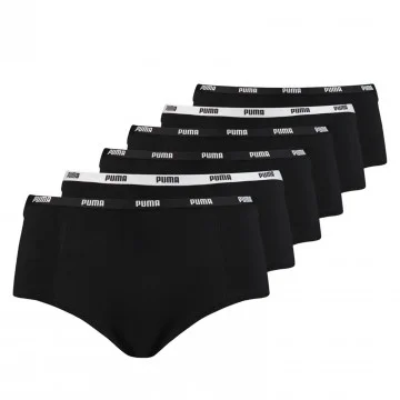 Pack of 6 Mini Cotton Shorts for Women (Panties) PUMA on FrenchMarket