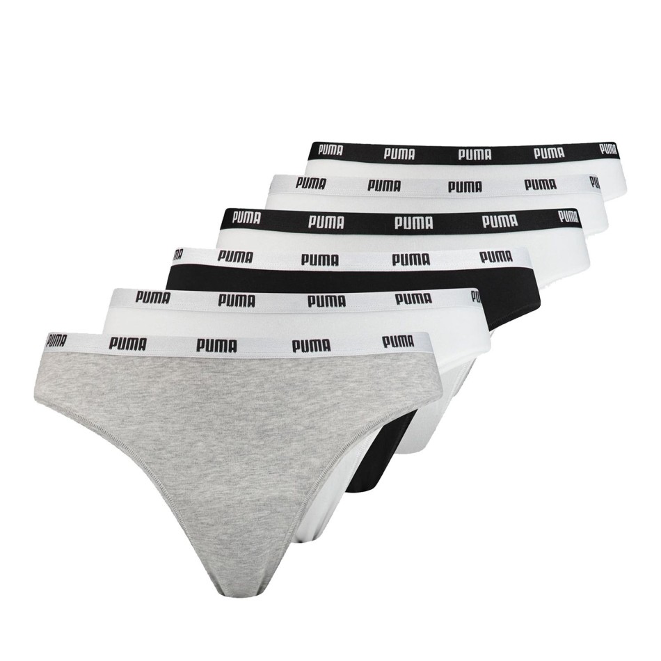 Pack de 6 String Coton Femme (Strings) PUMA on FrenchMarket