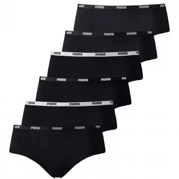 Pack of 6 Hispter Cotton Briefs for Women (Panties) PUMA on FrenchMarket