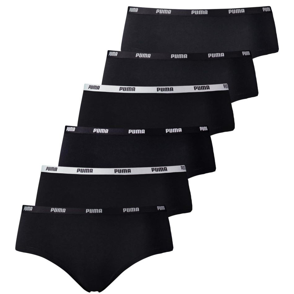 llll➤ PUMA | Hispter Women's Cotton 6-Pack Briefs