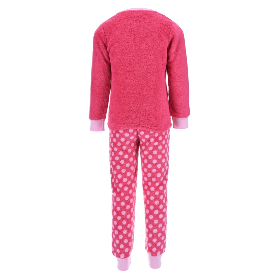 DISNEY Flicka Fleecepyjamas Minnie Mouse "Rainbow" för flickor