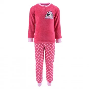 Pyjama Long Polaire Fille Minnie Mouse "Rainbow" (Ensembles de Pyjama) French Market chez FrenchMarket