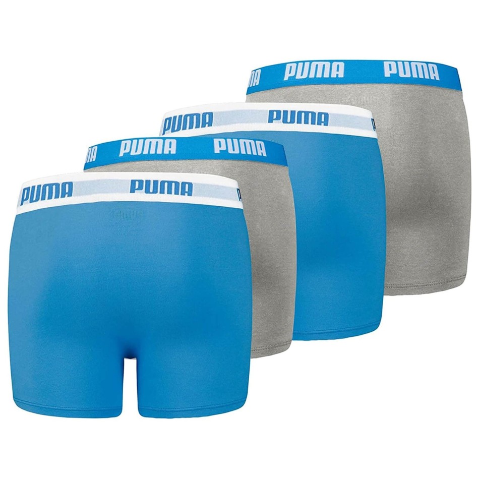 Confezione di 4 boxer da ragazzo in cotone BASIC (Confezione di boxer da ragazzo) PUMA chez FrenchMarket