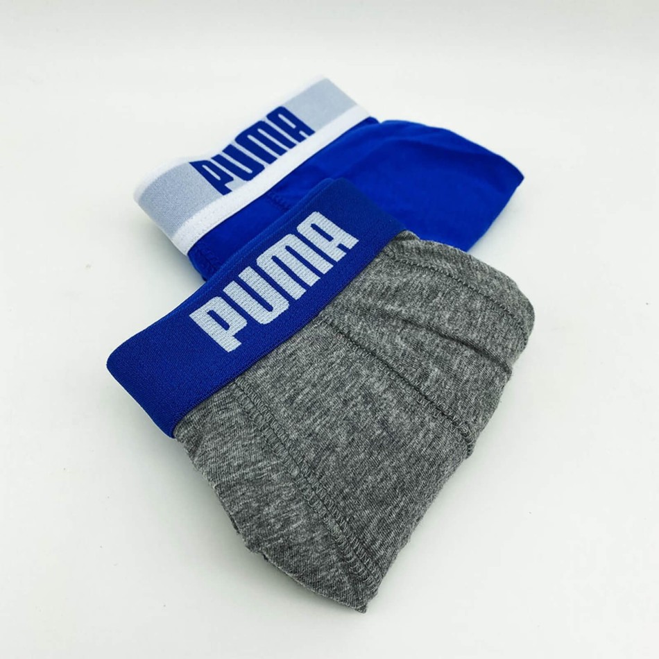 PUMA Boxershorts för barn bomull BASIC 4-paket ultrakomfortabelt