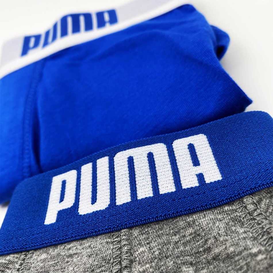 PUMA Boxershorts för barn bomull BASIC 4-paket ultrakomfortabelt