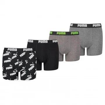 Lote de 4 bóxers para niños de algodón PDO (Pack calzoncillos para niño) PUMA chez FrenchMarket