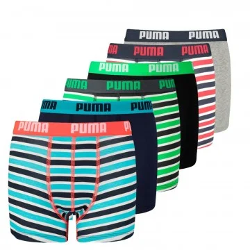 Pack de 6 Boxers Garçon Coton (Lot boxers Garçon) PUMA chez FrenchMarket