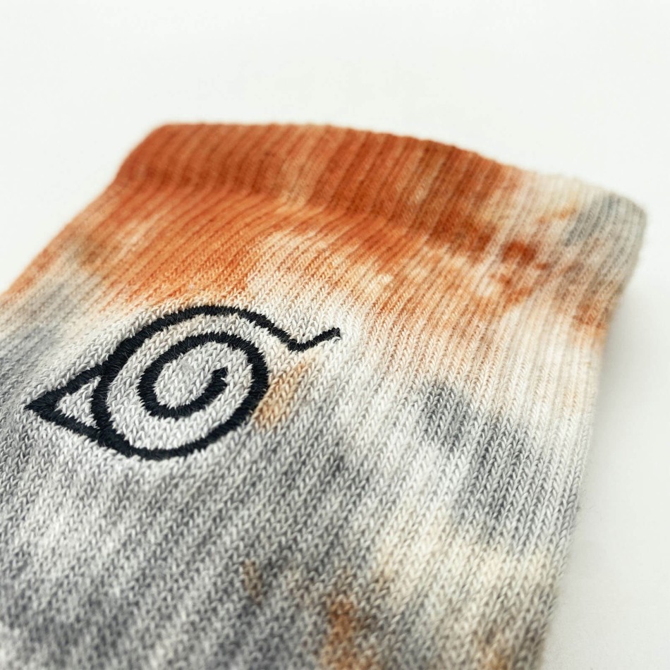 CAPSLAB Tie & Dye Sportsockor "Naruto" | Akasuki - Konoha