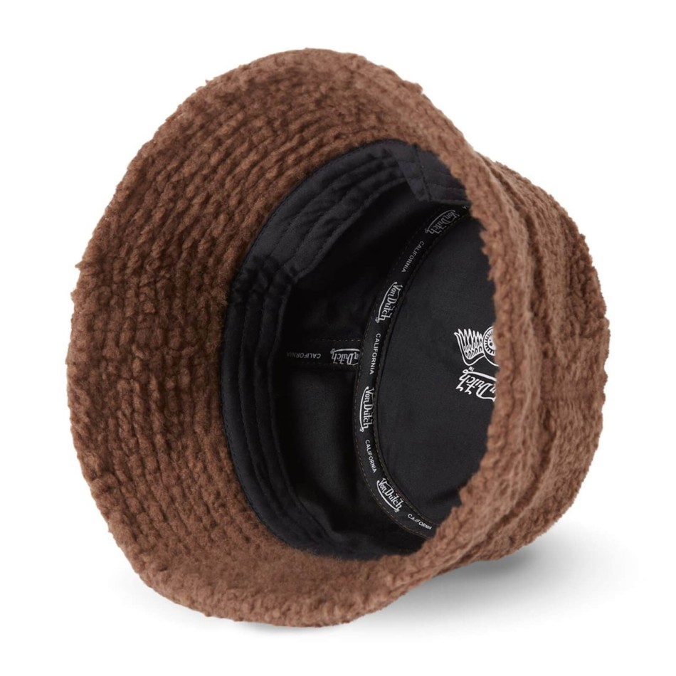 VON DUTCH Bob Hat Män eller kvinnor i konstpäls | Vinter Sherpa