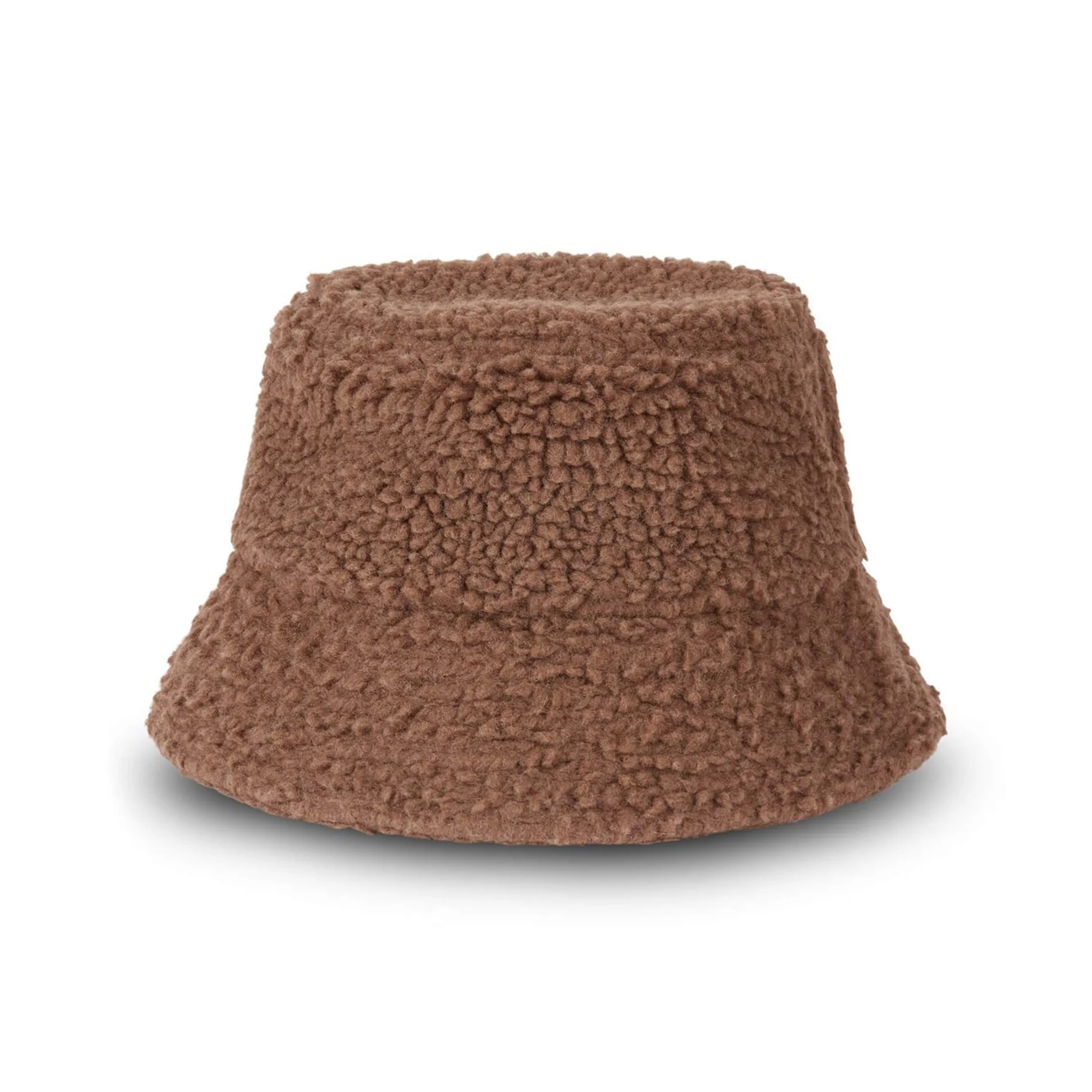 Chapeau Bob En Fausse Fourrure - Marron Zébré, Taille Unique, Doux Et Chaud Pour L'hiver